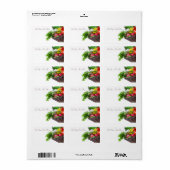 生野菜を用いた組成物 ラベル (フルシート)