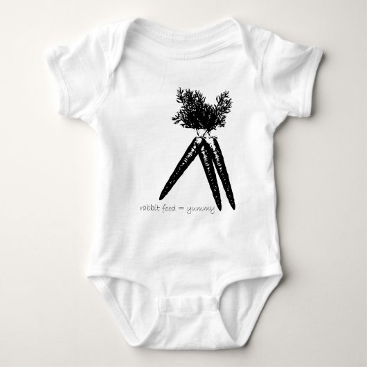 生野菜 ベビーボディスーツ (正面)