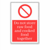 生食 シール (正面)