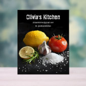 生鮮健康食品成分 アクリルサイン (ニュートラル)