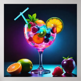 生鮮果実の品揃え ポスター