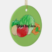 生鮮食品のオーナメント セラミックオーナメント (右)