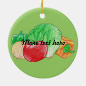 生鮮食品のオーナメント セラミックオーナメント (裏面)