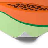 生鮮食品、ヘルシーフードケータリングレストランメニュー ポスター (角)