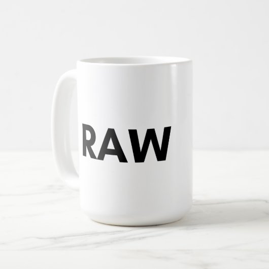 生 コーヒーマグカップ (正面左)