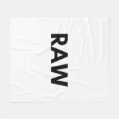 生 フリースブランケット (正面(横))