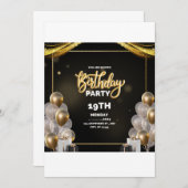 産児招待19日 招待状 (正面/裏面)