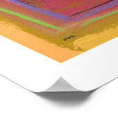 産卵おもしろいカラフル ポスター (角)