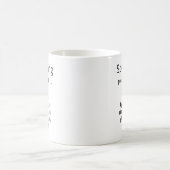 産卵お待ち – 妊娠ユーモア コーヒーマグカップ (中央)