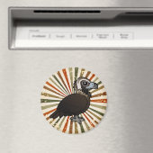 産卵しやすい映画風のハゲワシ マグネット (インサイチュ (食洗機))