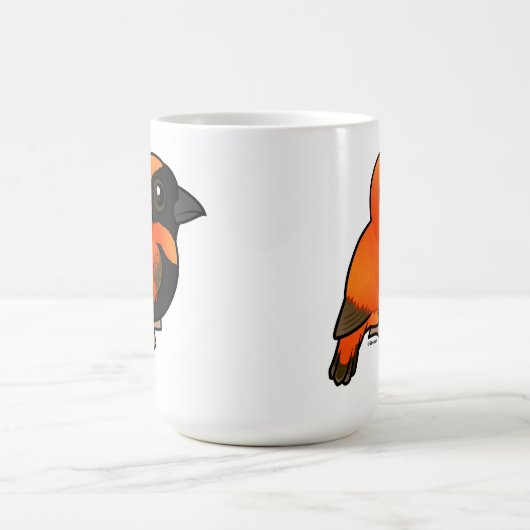 産卵可能な南赤司教 モーフィングマグカップ (中央)