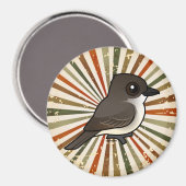 産卵可能な東部フォエベ マグネット (正面/裏面)