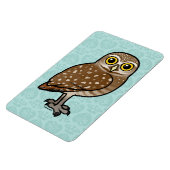 産卵巣穴フクロウ マグネット (左側)