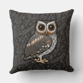 産卵性可燃性フクロウ クッション (裏面)