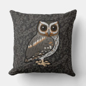 産卵性可燃性フクロウ クッション (正面)