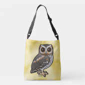 産卵性可燃性フクロウ クロスボディバッグ (裏面)