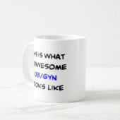 産婦人会素晴らし コーヒーマグカップ (正面左)