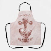 産婦人助産師フローラ産卵子卵巣 エプロン (正面)