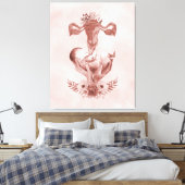 産婦人助産師フローラ産卵子卵巣 キャンバスプリント (インサイチュ (寝室))