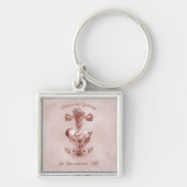 産婦人助産師フローラ産卵子卵巣 キーホルダー (正面)