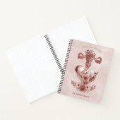 産婦人助産師フローラ産卵子卵巣 ノートブック (内部)