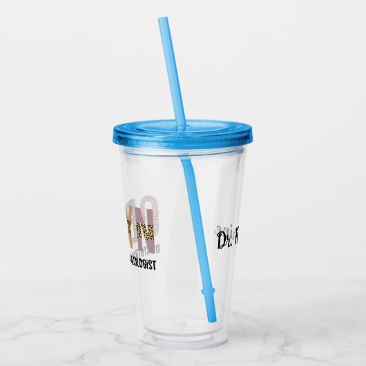 産婦人科パーソナライズされた産婦人科 アクリルタンブラー (左)