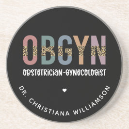 産婦人科パーソナライズされた産婦人科 コースター