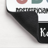 産婦人科パーソナライズされた産婦人科 マウスパッド (コーナー)