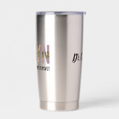 産婦人科パーソナライズされた産婦人科 保温保冷タンブラー (左面)