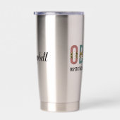 産婦人科パーソナライズされた産婦人科 保温保冷タンブラー (右面)