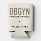 産婦人科パーソナライズされた産婦人科 缶クーラー (裏面)