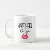 産婦人科レジデンシーマッチデー コーヒーマグカップ (左)
