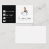 産婦人科医エレガント医 名刺 (正面/裏面)