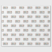 産婦人科医レオパード印刷 ラッピングペーパー (フラット)