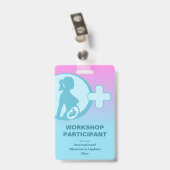 産婦人科医学会 バッジ (裏面 (クリップ付))