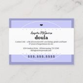 産婦人科気に児 名刺 (裏面)