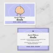 産婦人科気に児 名刺 (正面/裏面)