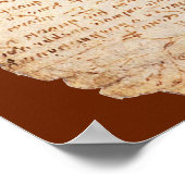 産婦人科胎内の胎児の見解 ポスター (角)