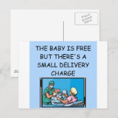 産婦人科 ポストカード (正面/裏面)