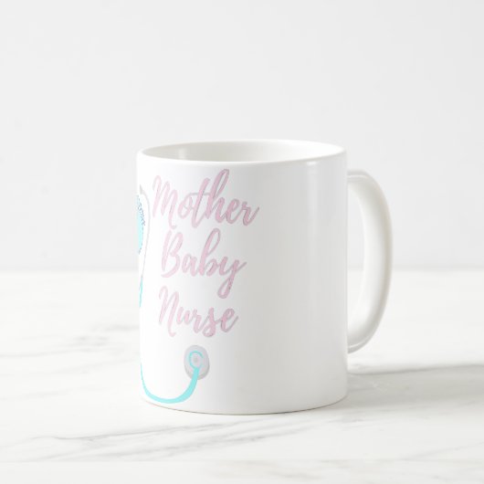産後マザーベビーナースママベビー産後N コーヒーマグカップ (正面右)