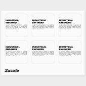 産業エンジニアリング：システム最適化とEf スクエアシール (シート)