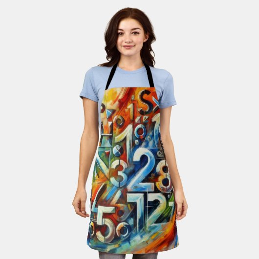 産業グランジ エプロン (着用した状態)