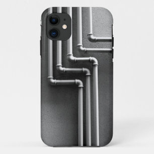 産業パイプラインの写真撮影のiPhoneの場合 iPhone 11 ケース
