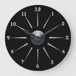 産業ポスト ラージ壁時計