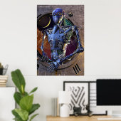 産業ポートレート ポスター (ホームオフィス)