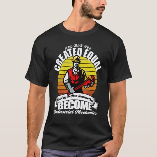 産業メカニックに最適なプレゼント 理想のギフト Tシャツ (正面)