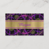 産業モダンカラフル名刺 名刺 (正面)