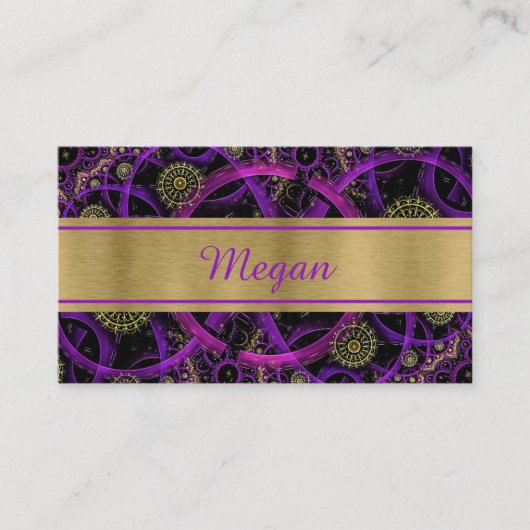 産業モダンカラフル名刺 名刺 (正面)