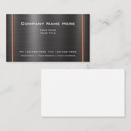 産業モダンデザイン 名刺 (正面/裏面)