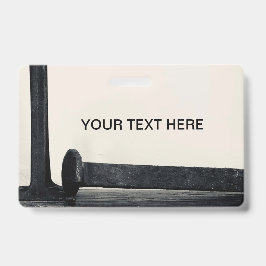 産業収芸術的集バッジ バッジ